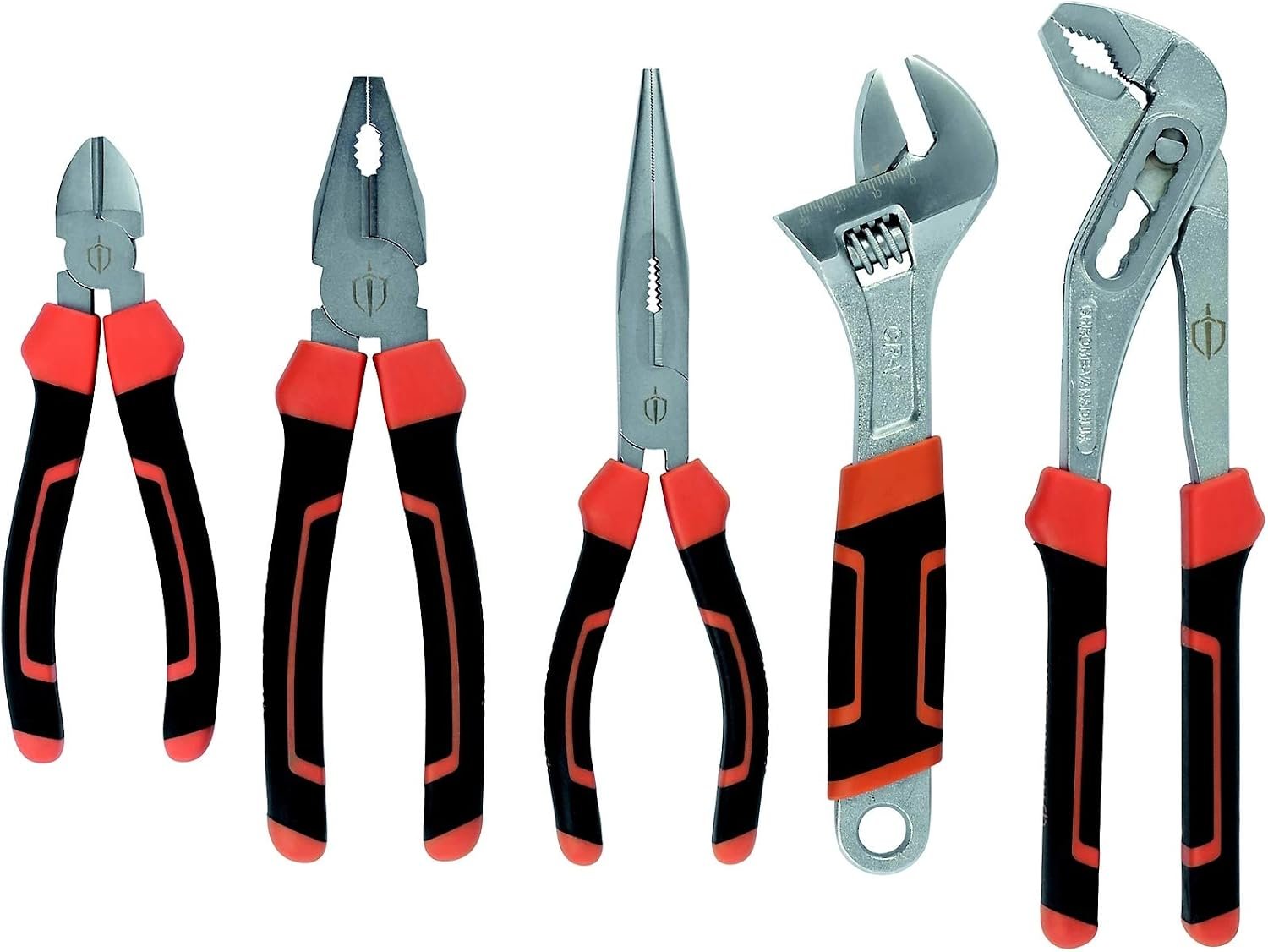 Magnusson 5-Piece Professional Pliers & Cutters Tool Set