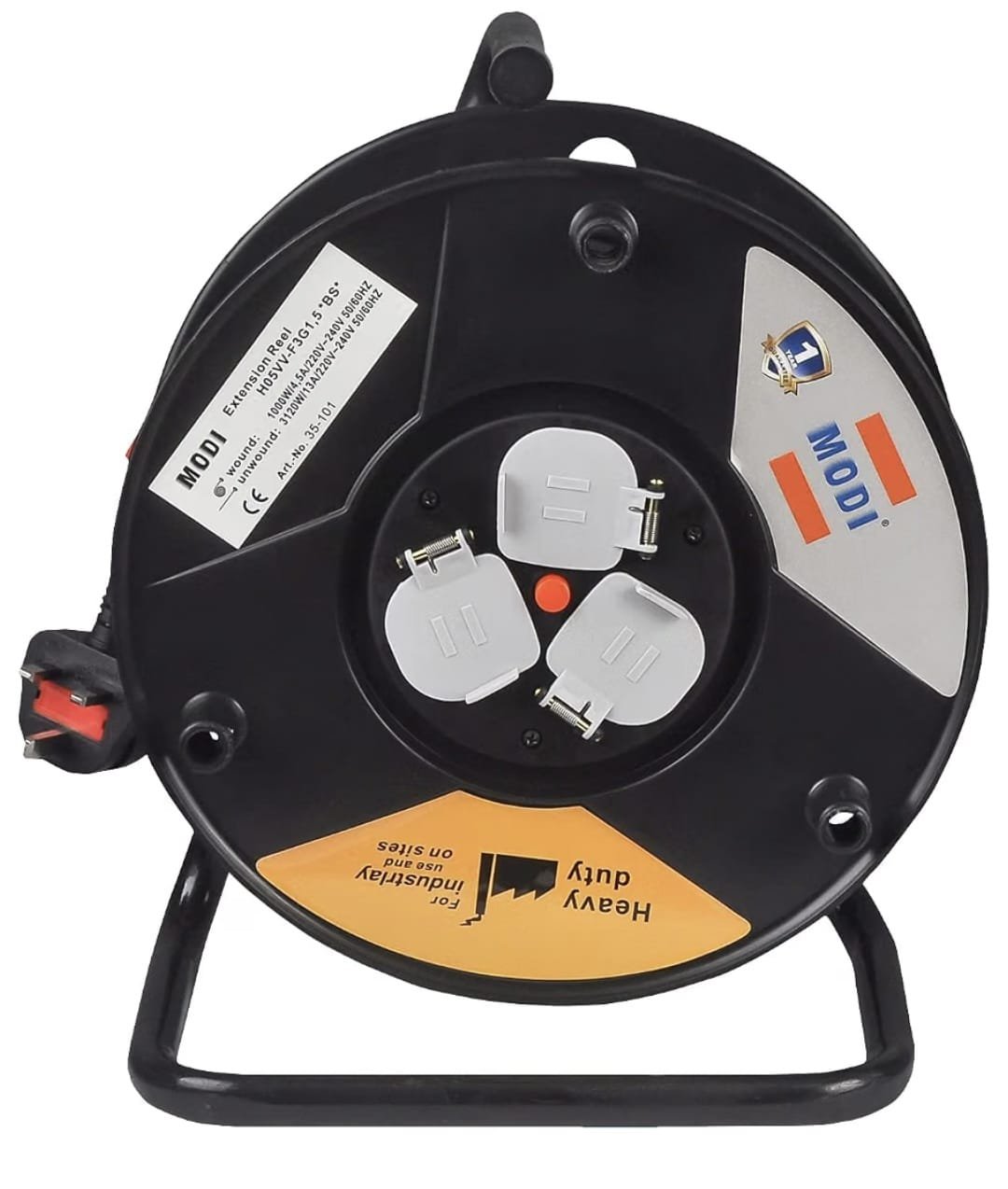 Portable Industrial Ventilator Axial Exhaust Fan with 5M PVC Hose
