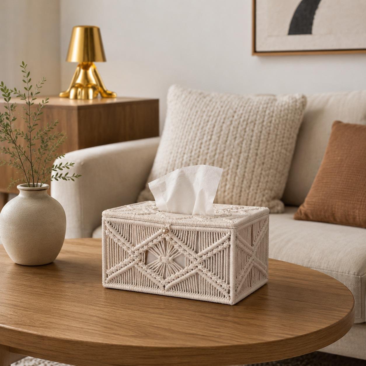 Soddeph Tissue Box Cover Rectangle