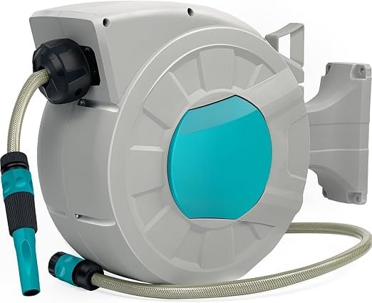 GCC 20M Automatic Retractable Garden Hose Reel